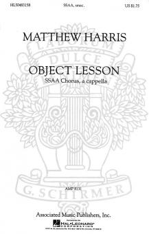 Object Lesson 