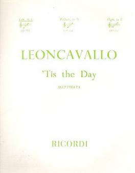 Mattinata ('tis The Day) Low Voice In C With Piano 