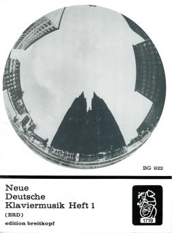 Neue Deutsche Klaviermusik BRD Heft 1 