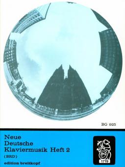 Neue Deutsche Klaviermusik BRD Heft 2 