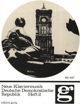 Neue Deutsche Klaviermusik DDR Heft 2 