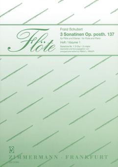 3 Sonatinas op. posth. 137 D 384 Vol. 1 
