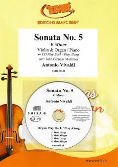 Sonata No. 5 E Minor Standard