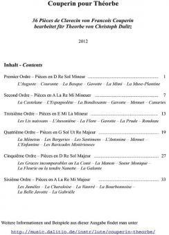 Couperin pour Théorbo 