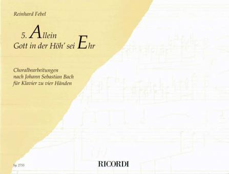 Allein Gott in der Höh sei Ehr 