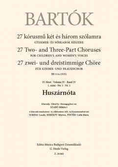 Huszárnóta BB 111a 