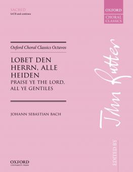 Lobet den Herrn, alle Heiden 