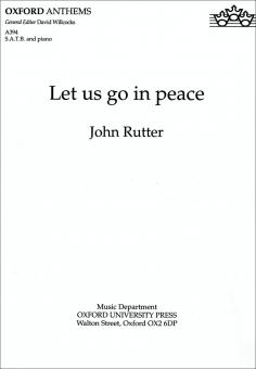 Let us go in peace 