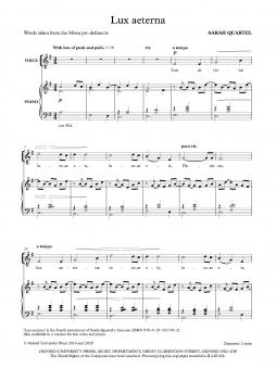 Lux aeterna (solo/high) 
