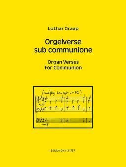 Orgelverse sub communione 
