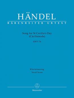 Song for St Cecilia´s Day HWV 76 Standard