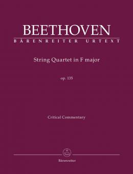 String Quartet in F major op. 135 