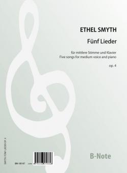 Five songs op. 5 