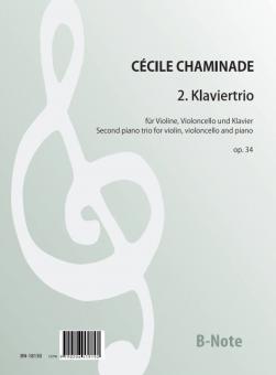 Second piano trio in a minor op.34 