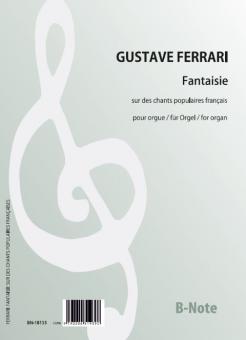 Fantasy on old french folk songs for organ 