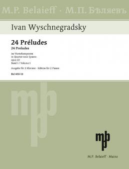 24 Préludes op. 22 Band 1 