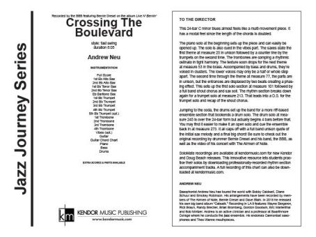 Crossing the Boulevard 