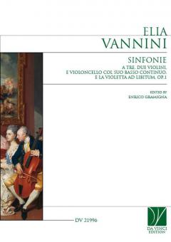 Sinfonie a 3 op. 1 