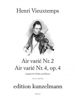 Airs variés Nr. 2 & Nr. 4, op. 4 
