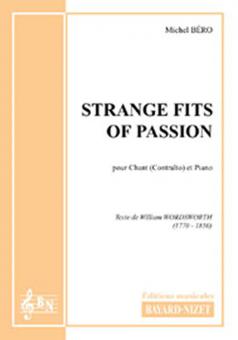 Strange fits of passion - contralto 