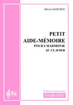 Petit aide-mémoire pour l'harmonie au clavier 