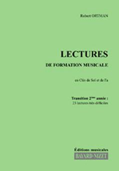 Lectures de formation musicale 8 - Chant 2 clés 