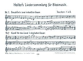 Halters Liedersammlung Heft 1 