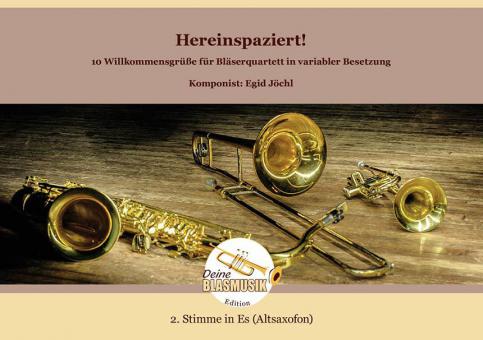 Hereinspaziert! - 2. Stimme in Es (Altsaxofon) 