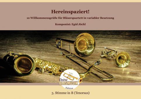 Hereinspaziert! - 3. Stimme in B (Tenorsaxofon) 
