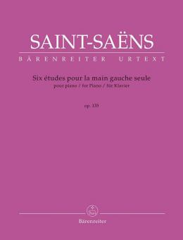 6 Études pour la main gauche seule op. 135 R 54 Standard