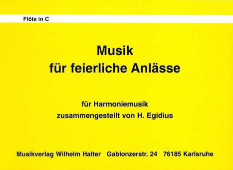 Musik für feierliche Anlässe 