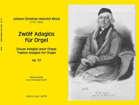 12 Adagios für Orgel op. 57 