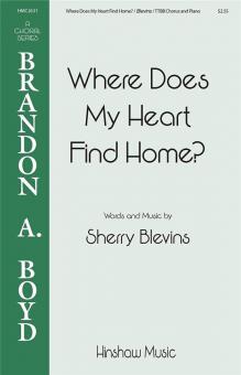 Where Does My Heart Find Home Standard