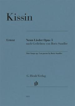 9 Songs op. 5 