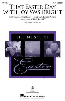 That Easter Day with Joy Was Bright Standard