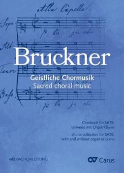 Choral collection Bruckner - Sacred choral music - Conductor's Score 