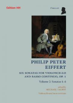 Six Sonatas for Violoncello and Basso Continuo Vol. 2 (op. 1/4-6) 
