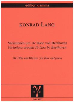 Variations around 16 bars of Beethoven 