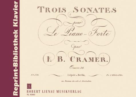 Three Sonatas for piano 