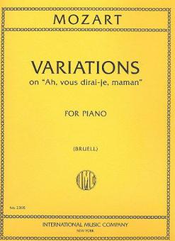 Variations on Ah, vous dirae-je, maman 
