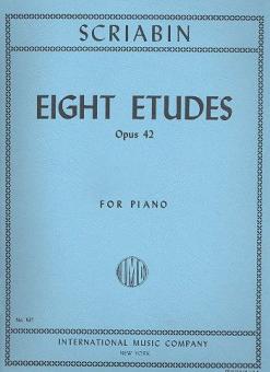 Eight Etudes op.42 