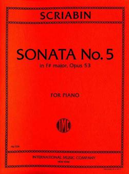 Sonata No.5 F sharp major op.53 