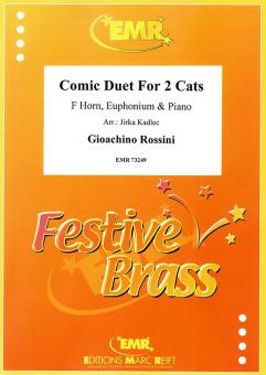 Comic Duet For 2 Cats Standard