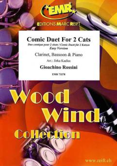 Comic Duet For 2 Cats Standard