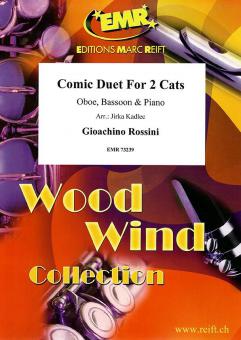 Comic Duet For 2 Cats Standard