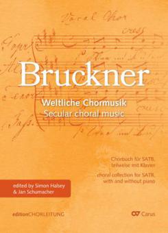 Choral collection Bruckner - Secular choral music - Conductor's Score 