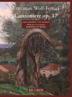 Canzoniere op. 17 - Liriche per baritono e basso 