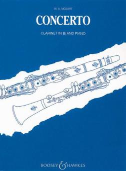 Clarinet Concerto A Major K.622 (transposed to B flat Major) 