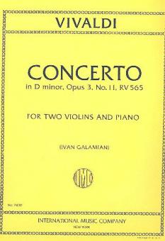 Concerto D minor op. 3/11 RV 565 