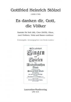 Es danken dir, Gott, die Völker 